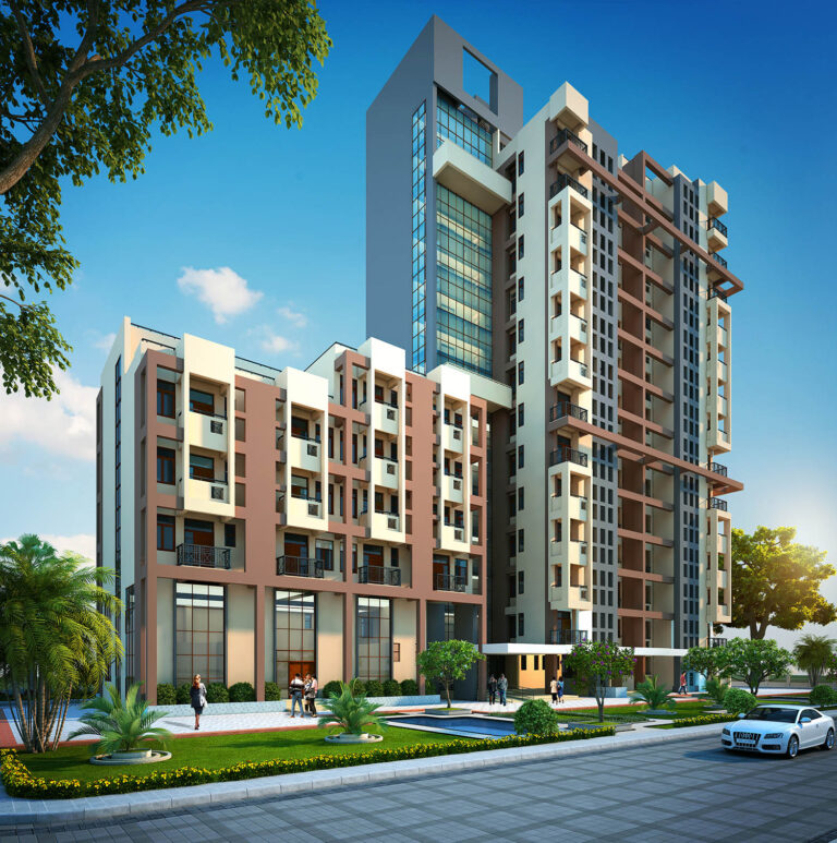 High rise housing architecture in Kolkata by Prism Architects