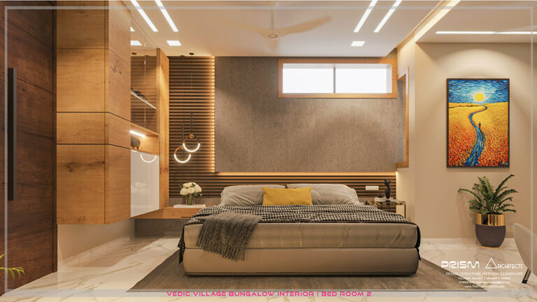 Farm house interior in Kolkata by Prism Architects