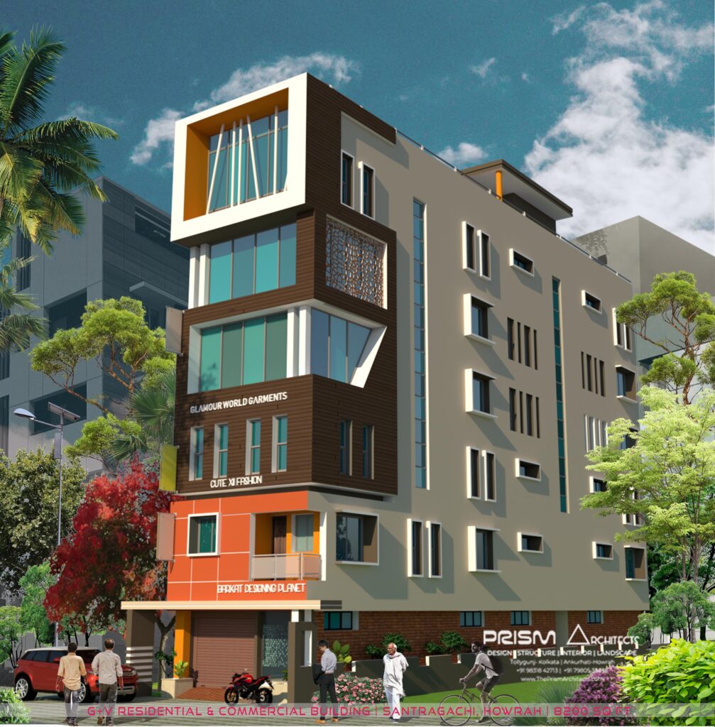 Commercial Architecture Projects in Howrah by Prism Architects