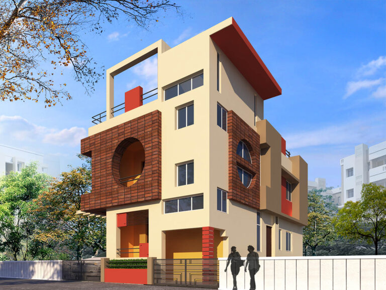 Modern residence design in Kolkata by Prism Architects