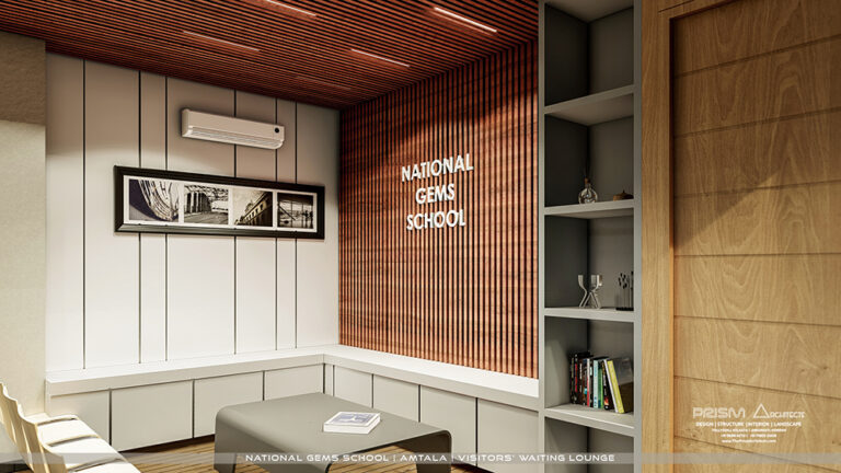 Contemporary school interior designed by Prism Architects in Kolkata